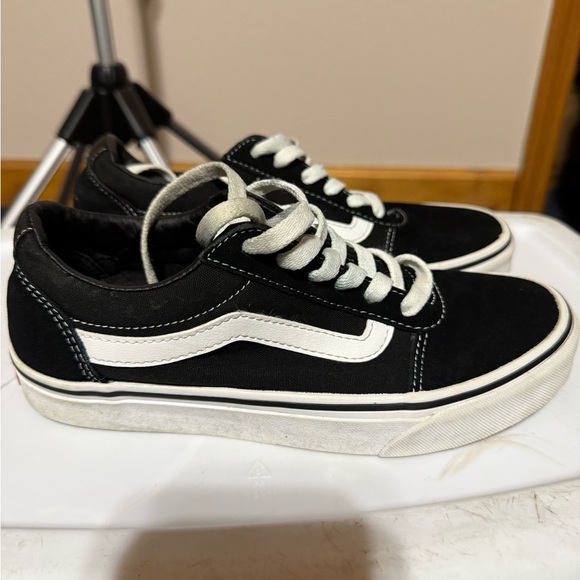 Vans Shoes - Vans Black and White Women's Sneakers